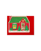 Postal "Christmas House"