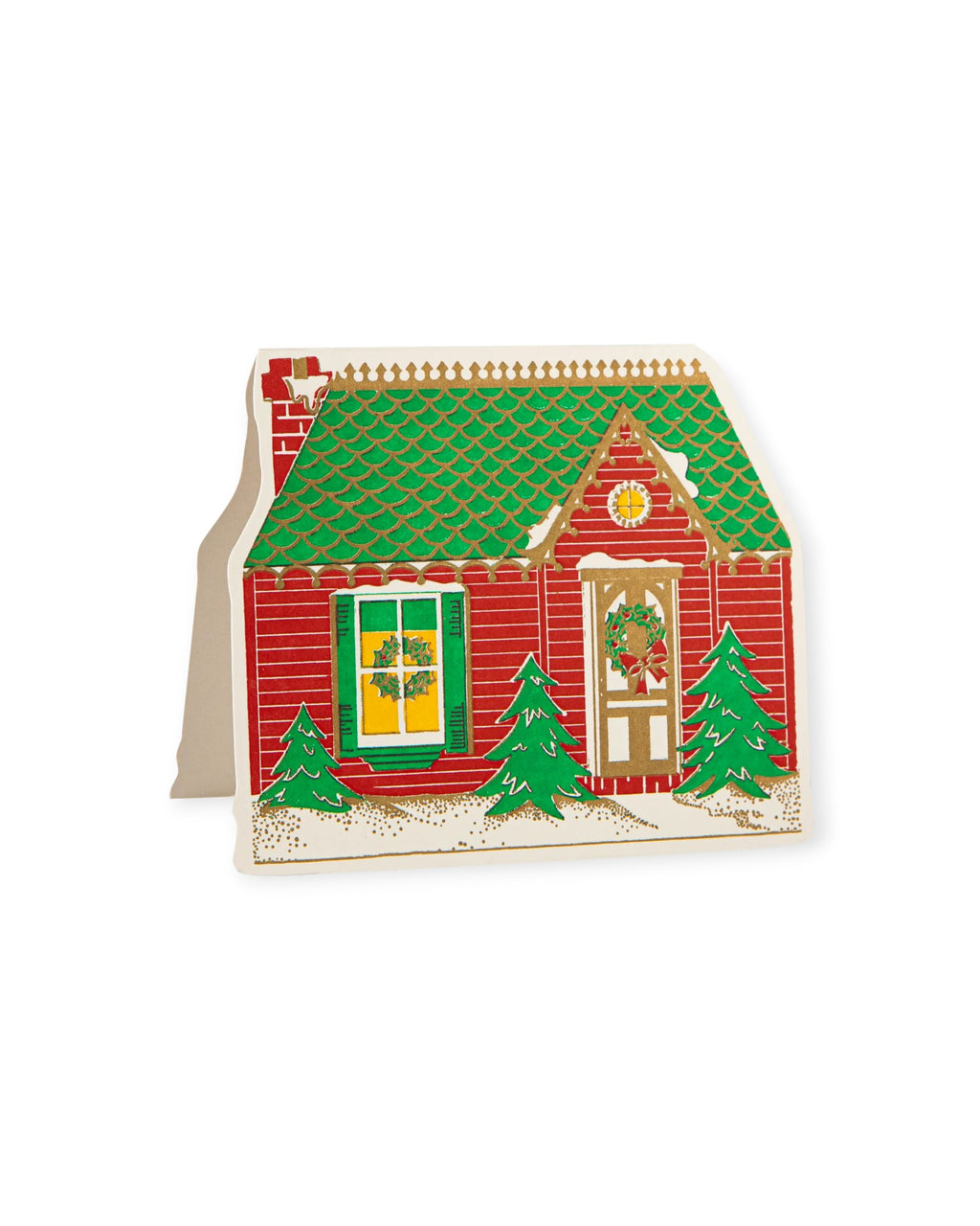Postal "Christmas House"