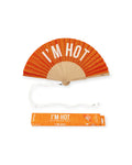 Leque Purpurinas “I'm Hot"
