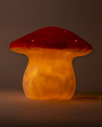 Candeeiro Cogumelo Vermelho