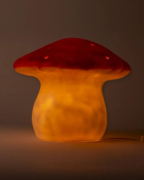 Red Mushroom Lamp