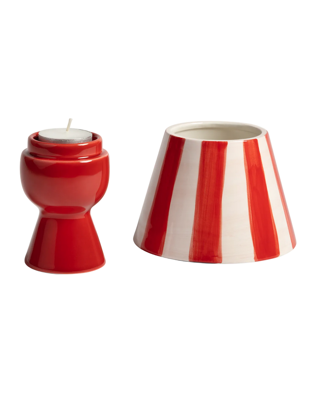 Porta-Velas Riscas