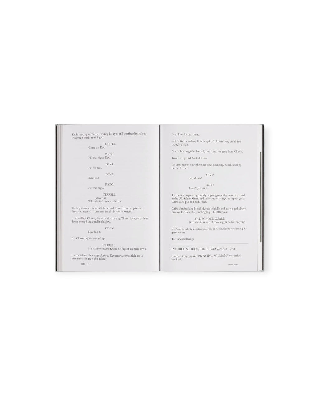 Moonlight — Screenplay Book