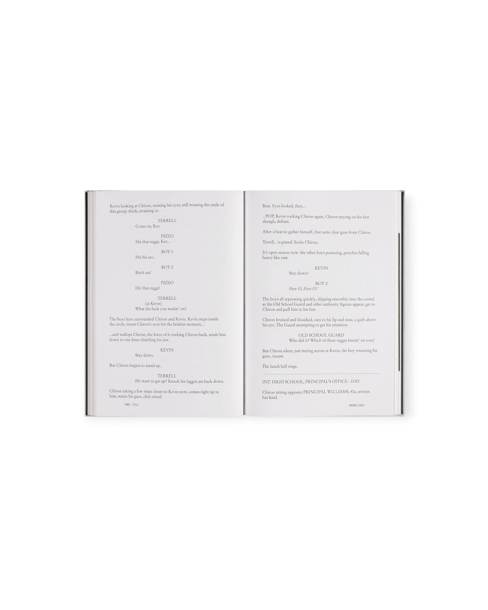 Moonlight — Screenplay Book