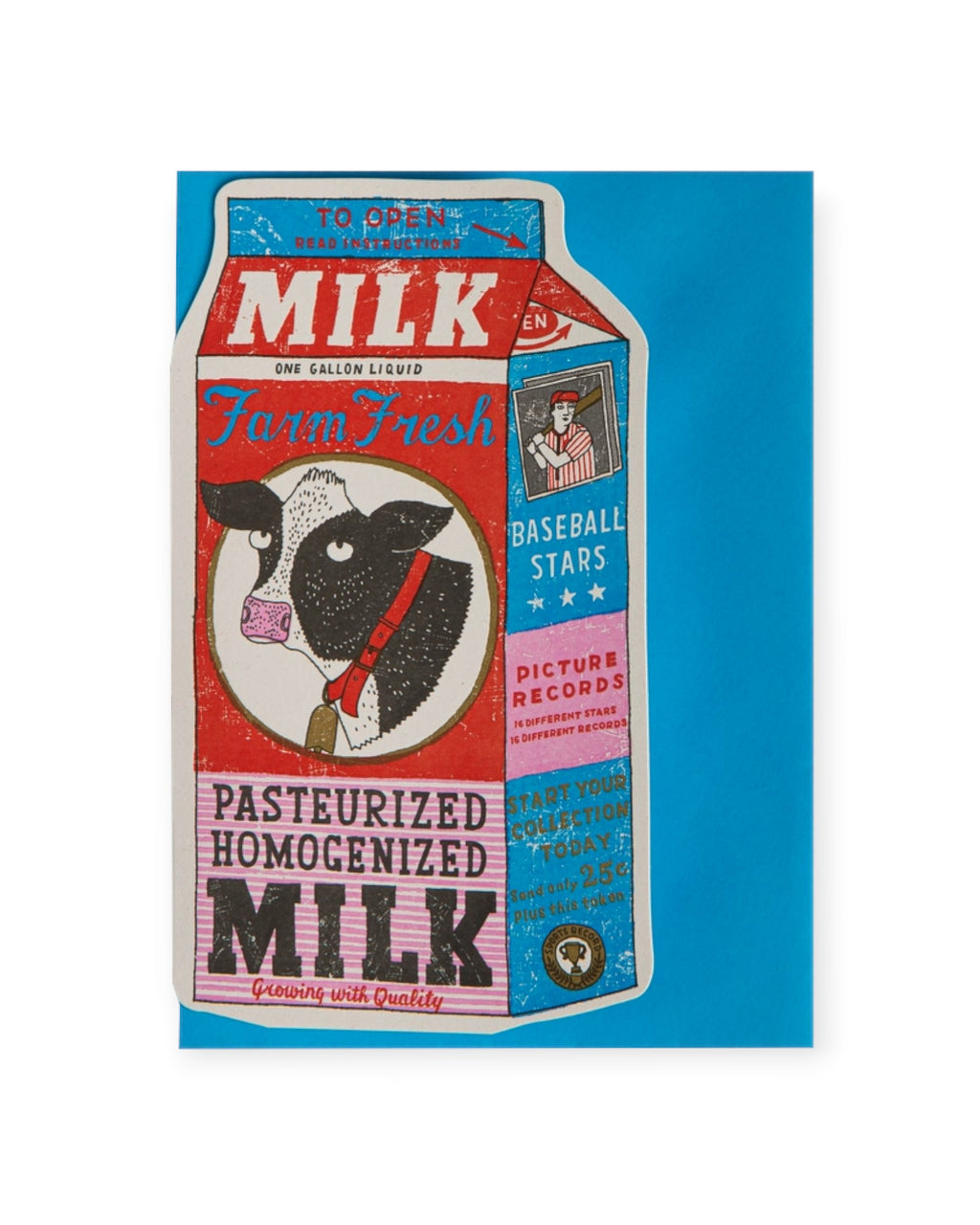 Postal "Milk"