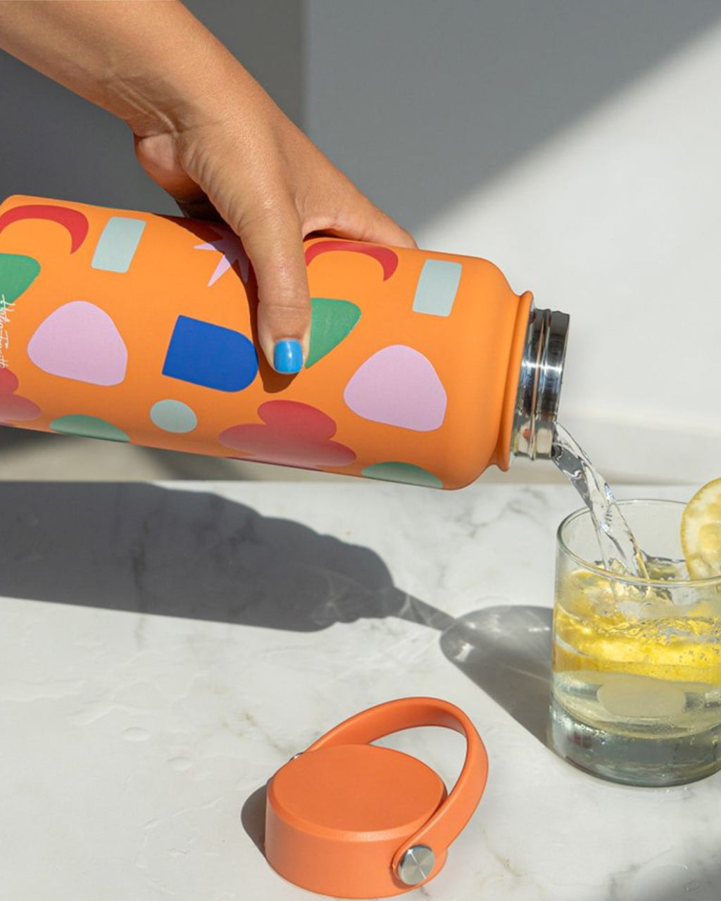 Garrafa Térmica Laranja