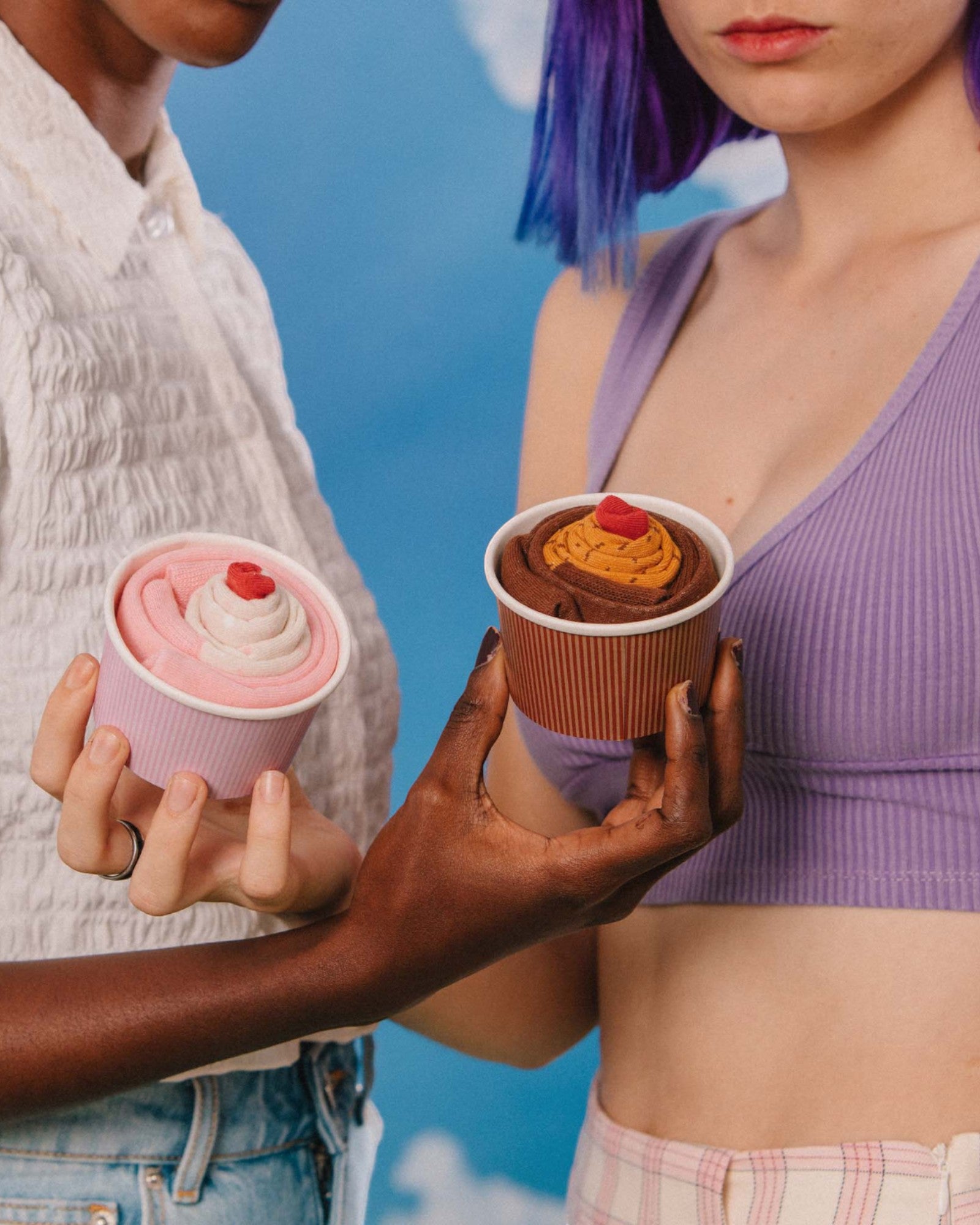 Meias Cupcake